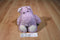 Welby Warming Buddies Purple Lavender Hippo Warming Plush