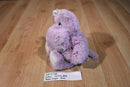 Welby Warming Buddies Purple Lavender Hippo Warming Plush