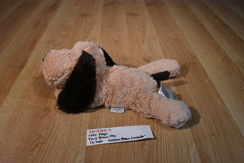 Cozy Hugs Tan and Brown Dog Warming Aromatherapy Plush