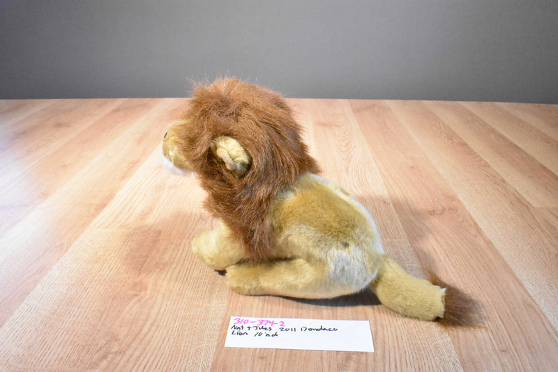 Demdaco Nat and Jules 2011 Lion Beanbag Plush