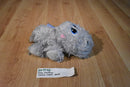 Zoomworks Baby Stuffies Gracie the Gray Hippo 2014 Beanbag Plush
