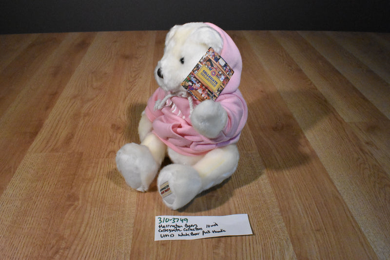Herrington Bears Collegiate Collection UMD White Bear Beanbag Plush