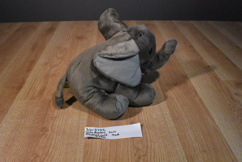 Wild Republic Sitting African Elephant Calf 2015 Beanbag Plush