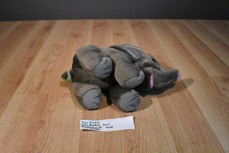 Wild Republic Sitting African Elephant Calf 2015 Beanbag Plush