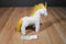 Douglas White Gold Unicorn Beanbag Plush