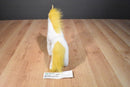 Douglas White Gold Unicorn Beanbag Plush