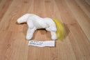Douglas White Gold Unicorn Beanbag Plush