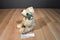 Kellytoy Classic Impressions Beige Teddy Bear Beanbag Plush
