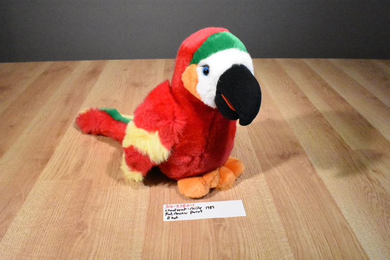 Chadwick-Miller Red Parrot Macaw 1989 Plush