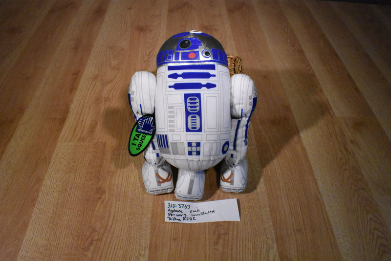 Applause Star Wars Episode 1 R2D2 Talking 1999 Beanbag Plush