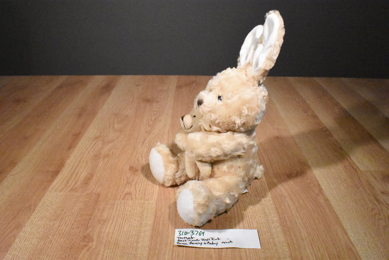 Best Made Toys Target Beige Bunny Rabbit and Baby Plush