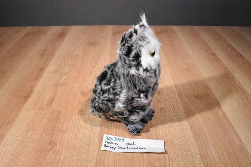 Aurora Barney the Great Horned Owl Plush