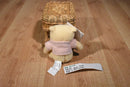 Disney Store Classic Pooh in Pink Sweater Beanbag Plush