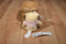 Disney Store Classic Pooh in Pink Sweater Beanbag Plush