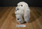 Animal Adventure Beige Bunny Rabbit 2000 Plush with Carrot Feet