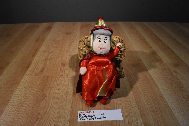 Disney Store Sleeping Beauty Flora Red Fairy Plush