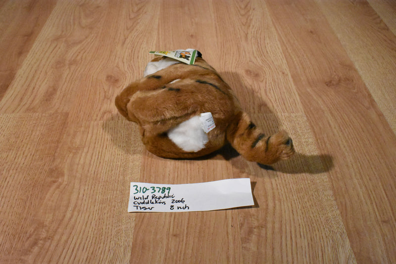 Wild Republic Cuddlekins Bengal Tiger 2006 Beanbag Plush