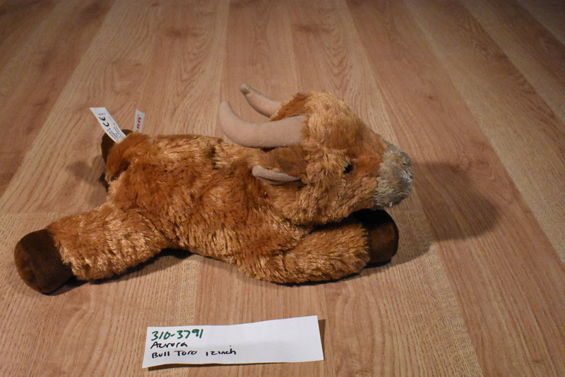 Aurora Flopsies Toro the Brown Bull Beanbag Plush