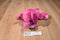 Aurora Dreamy Eyes Pink Elephant Beanbag Plush