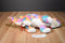Gitzy Neon Rainbow Stegosaurus Dinosaur Plush