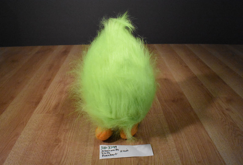 Toy Factory DreamWorks Trolls Green Fuzzbert Plush