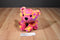Wild Republic Pink Purple Yellow Patch Bear 2015 Beanbag Plush