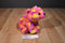 Wild Republic Pink Purple Yellow Patch Bear 2015 Beanbag Plush