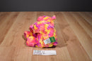 Wild Republic Pink Purple Yellow Patch Bear 2015 Beanbag Plush