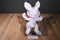 PBC Pacific Balloon Company Purple Bunny Rabbit Beanbag Plush