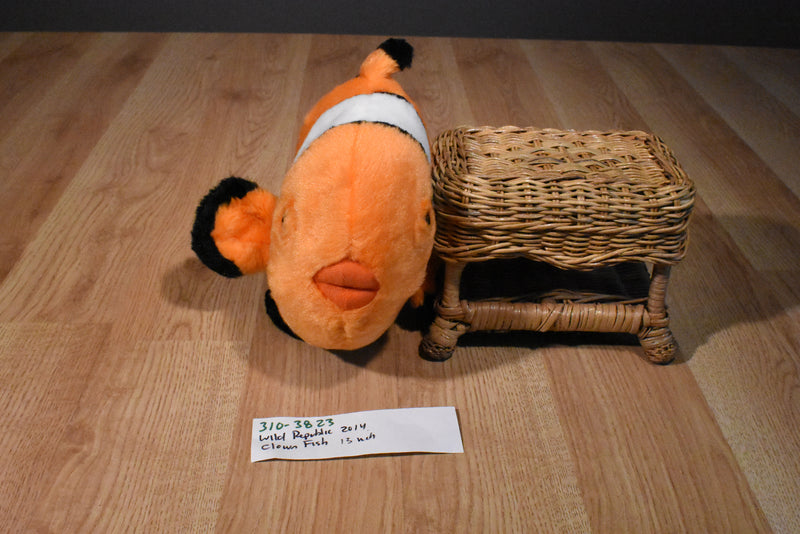 Wild Republic Clown Fish 2014 Beanbag Plush