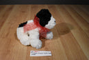 Ty Classic Brinksie White and Black Spaniel Dog 2005 Beanbag Plush