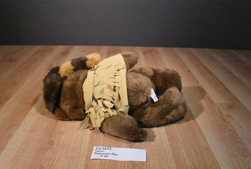 Dakin Frontiersman Brown Jointed Teddy Bear Limited Edition Plush