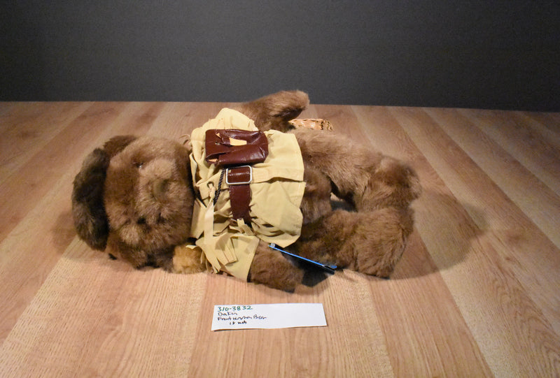 Dakin Frontiersman Brown Jointed Teddy Bear Limited Edition Plush