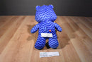 Kellytoy Care Bears Grumpy Blue Chevron 2017 Plush