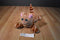 Tonka Pound Purries Brown Tabby Cat 1985 Plush with Blue Eyes