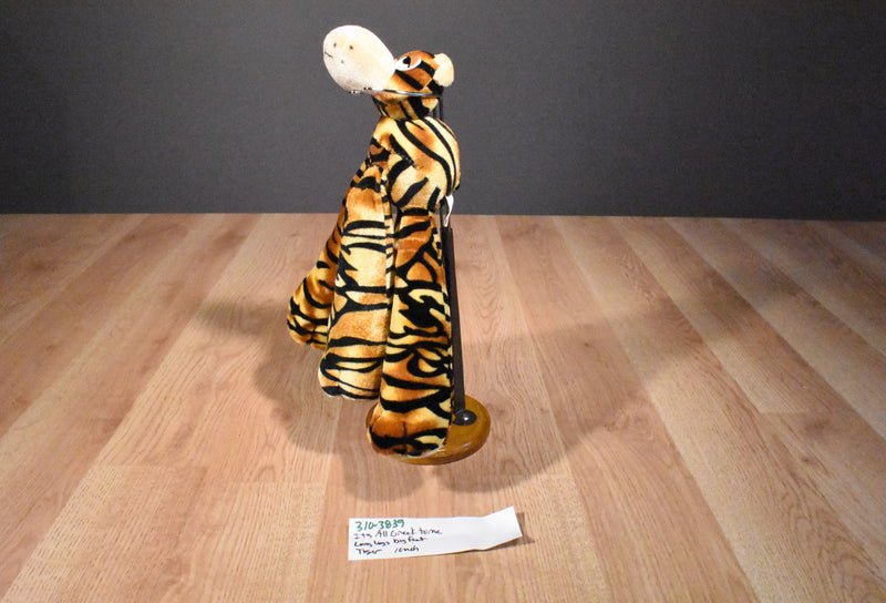 It's All Greek To Me Tiger With Long Legs Big Feet Plush
