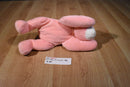 Ty Pillow Pals Carrots Peach/Pink Bunny Rabbit 1996 Plush