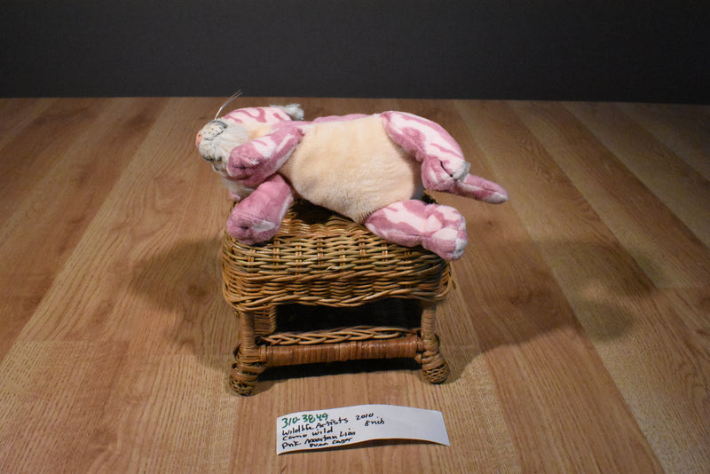 Wildlife Artists Camo Wild Realtree Pink Cougar Cub 2010 Beanbag Plush