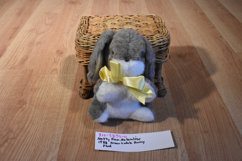 Natty From Naturalizer 1988 Brown and White Bunny Rabbit Plush