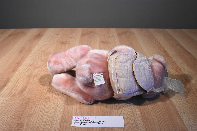 Gund Zales Mother's Day Pink Bear and Baby Bear Beanbag Plush