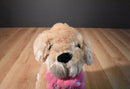 Kellytoy Yellow Lab Golden Retriever Puppy With Pink Bone 2017 Plush