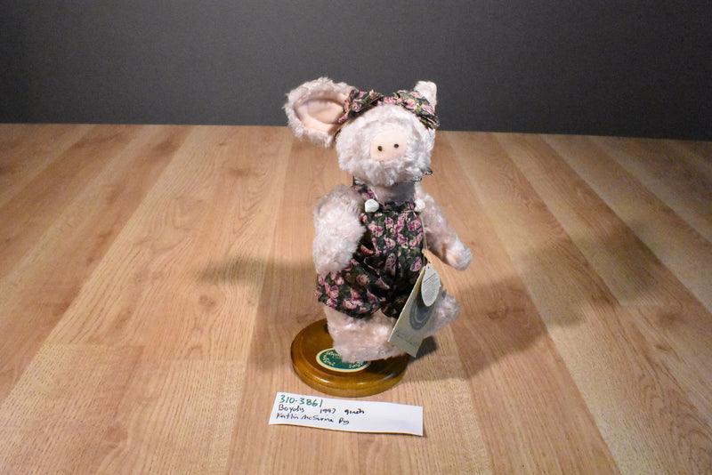 Boyd's Bears Kaitlin Mcswine Jointed Pig 1997 Plush