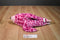 The Petting Zoo Pink and Purple Spotted Seal 2014 Beanbag Plush