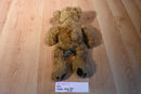 Russ Wembly Brown Bear Beanbag Plush with Brown Plaid Bow