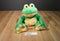 Animal Alley Green and Yellow Frog 2000 Plush