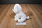 Ty Classic Pearl White Cat With Blue Eyes 2015 Beanbag Plush