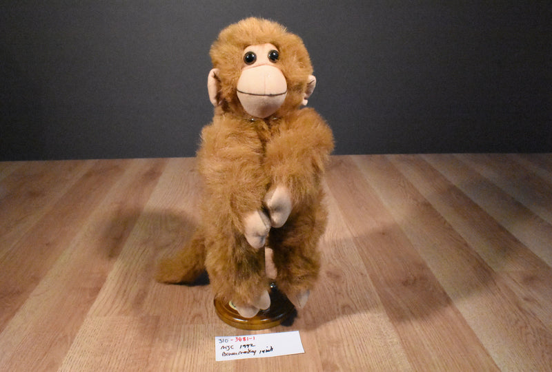 MJC Purr-fection Pete the Brown Monkey 1992 Plush
