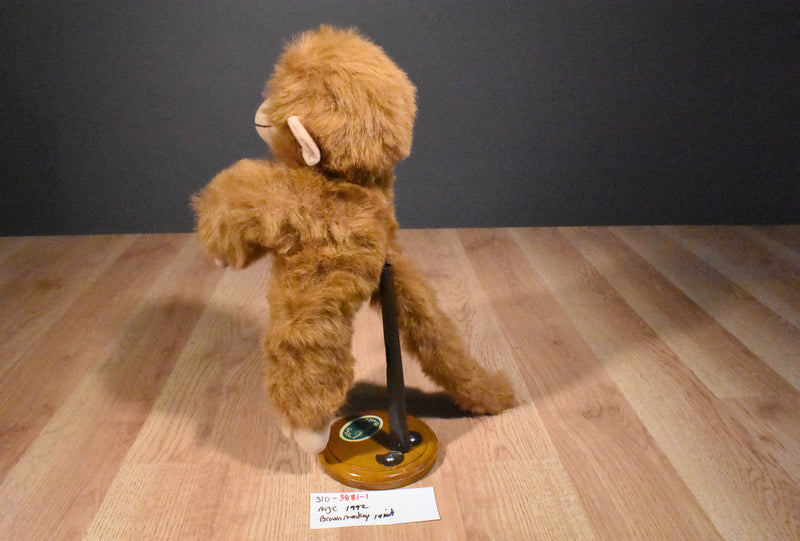 MJC Purr-fection Pete the Brown Monkey 1992 Plush