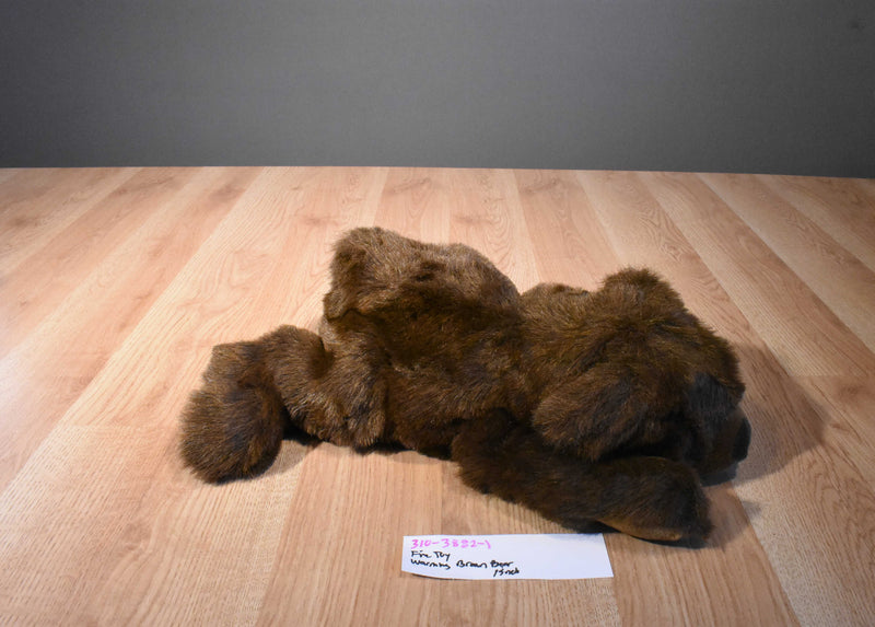 Fine Toy Warming Brown Bear Hugs Plush