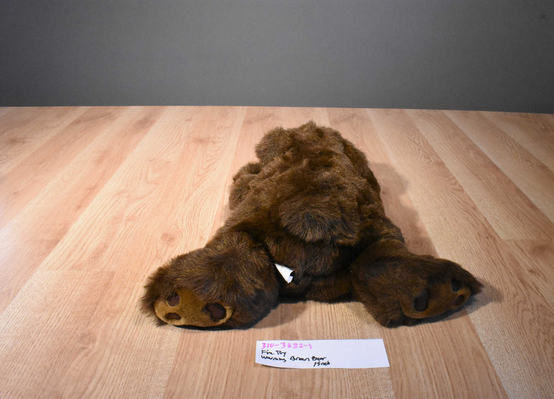 Fine Toy Warming Brown Bear Hugs Plush